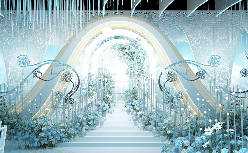 炉霍釡香烙馍村水晶厅效果展示